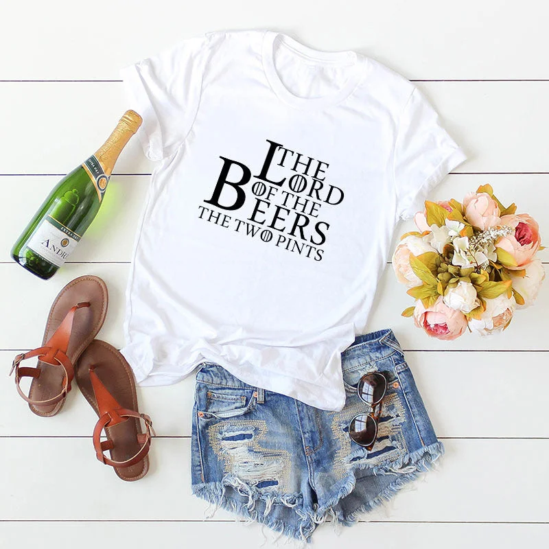 The Lord of The Beers O Neck T-shirt