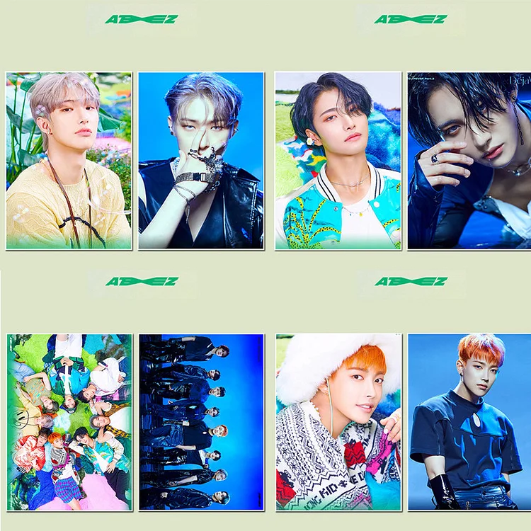 Ateez Posters - Digital Prinatbles