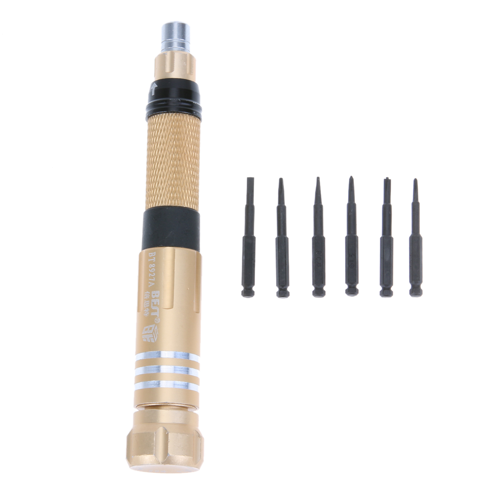 

6 in 1 Repair Open Tool Kit Multifunction Precision Screwdrivers Set-129204, 501 Original