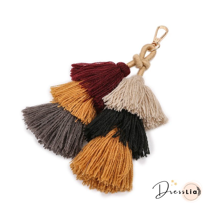 Paziye Bohemian Creative Tassel Bag Pendant