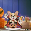 Halloween Puppy Special Shaped 2D Flat DIY Diamond Painting Ornament