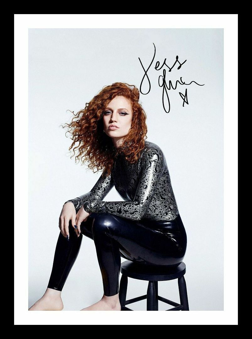 Jess Glynne Autograph Signed & Framed Photo Poster painting 7