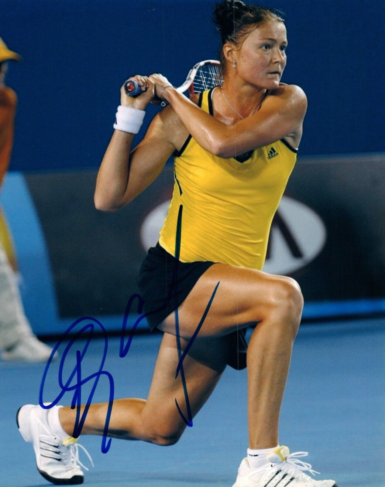 Dinara Safina Signed Autographed 8x10 Photo Poster painting Russian TENNIS Star COA AB