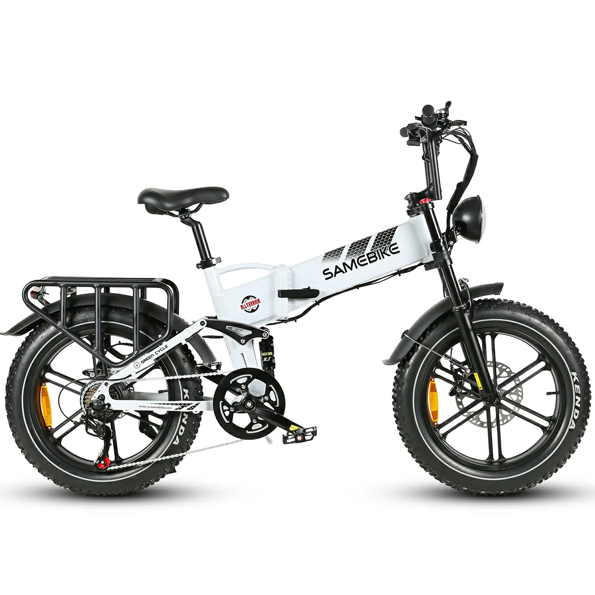 Samebike RS-A02 20" 48V 17Ah Battery 1200W Motor Max Speed 45KM/H Folding Off Road Ebike（Expected delivery on July 20）