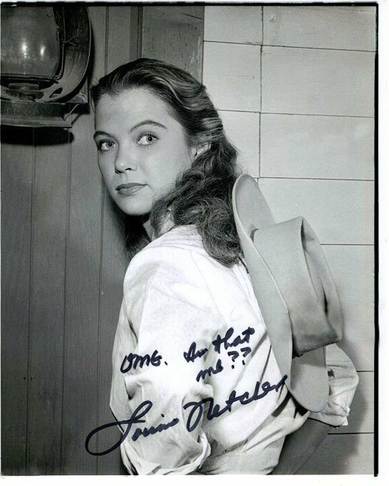 Louise fletcher signed autographed maverick kathy bent Photo Poster painting great content