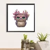 5D diy teilweise speziell geformter Bohrer Diamantmalerei Kit Eule Wohnkultur