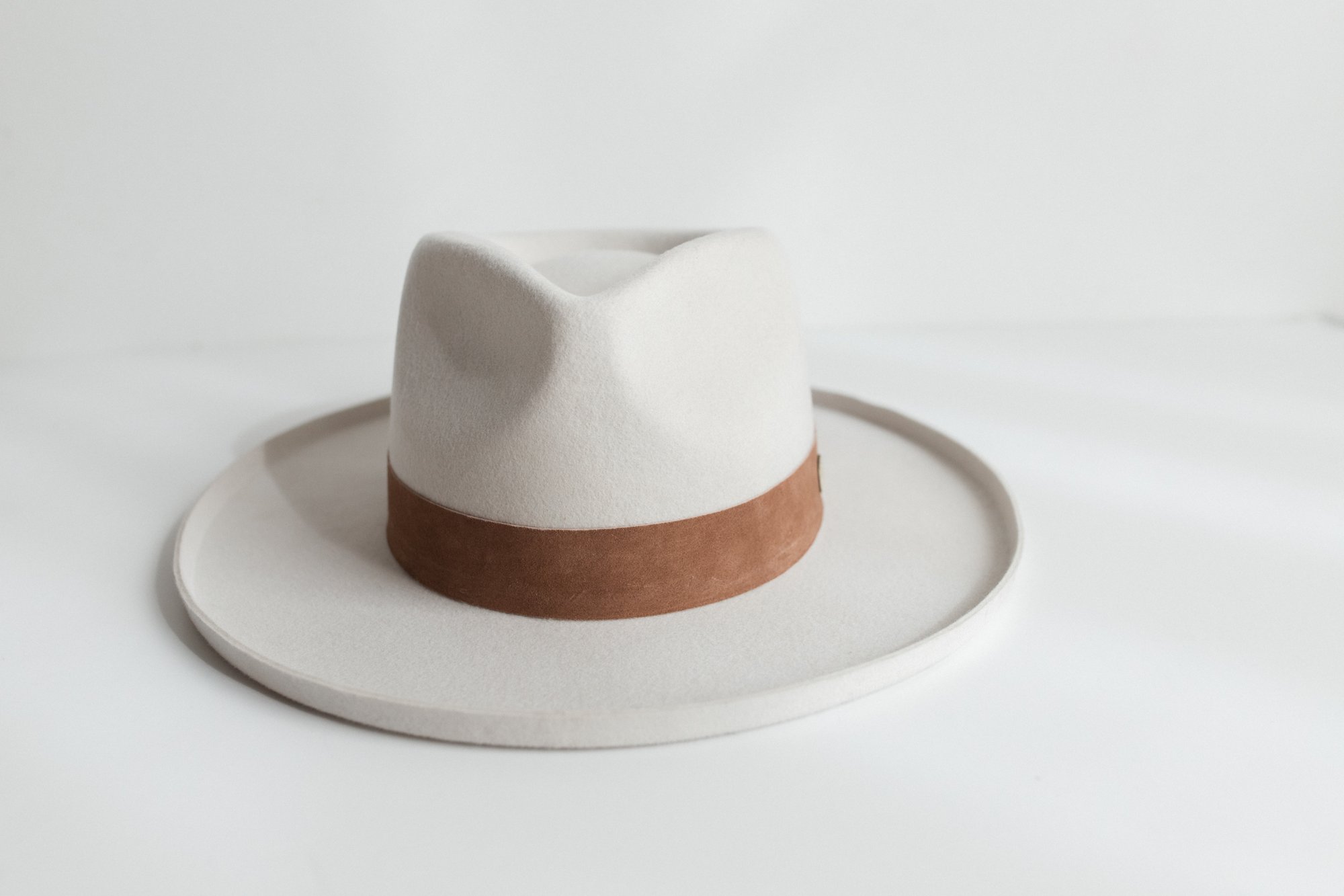 Miller Ranch Fedora -ECHO PARK FEDORA HAT C IVORY