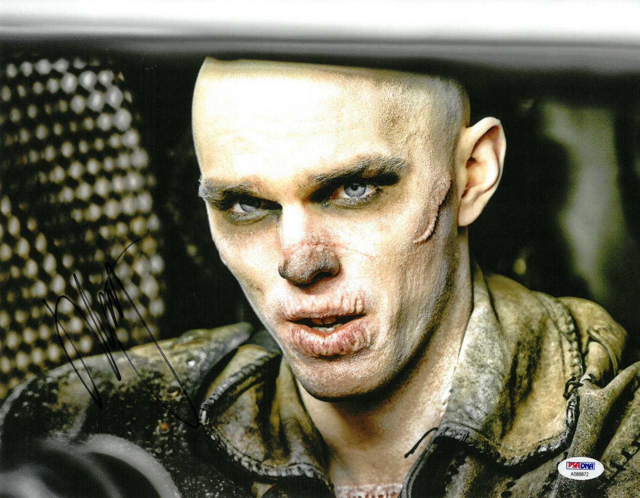 Nicholas Hoult Signed Mad Max Authentic Autographed 11x14 Photo Poster painting PSA/DNA #AB88872