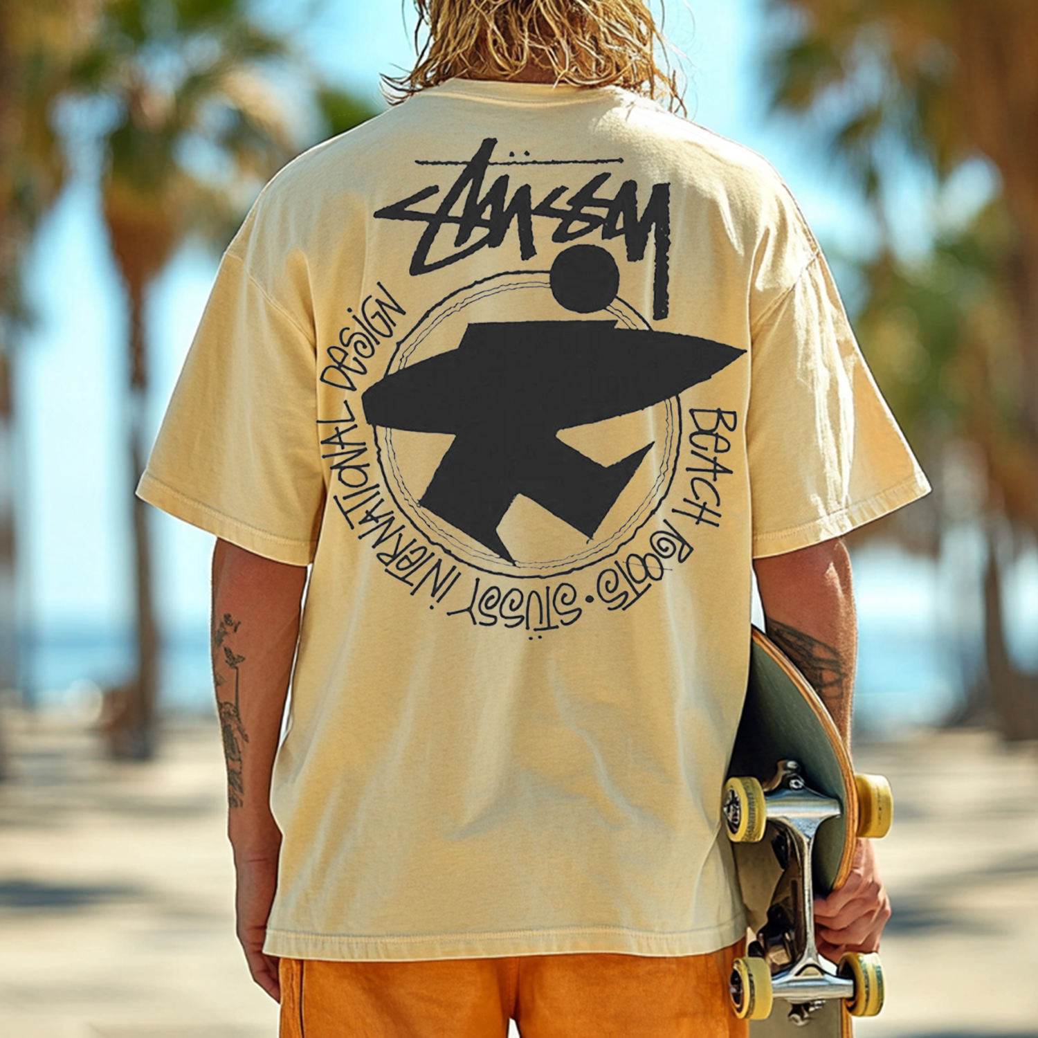 Vacation Surfing Design T-shirt