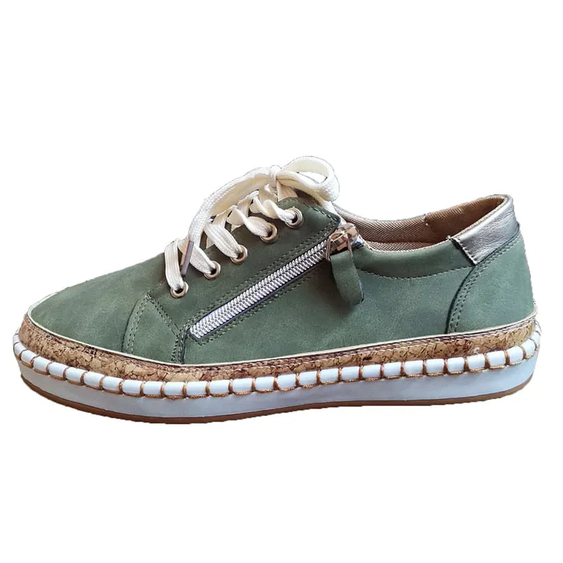 Fashion Women Sneakers Floral Printed Lace Up Female Flat Shoes Casual Round Toe Lady Vulcanized Shoes 2021 Women Casual Shoes