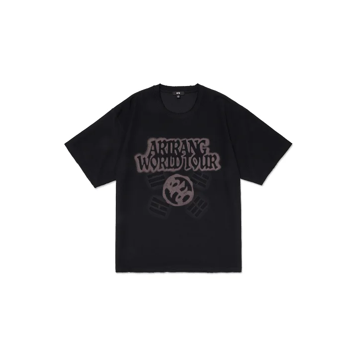 BTS ARIRANG TOUR アメリカ限定　Tシャツ　Mサイズ　新品・未使用 BTS Arirang Tour S/S Tour T-Shirt (Black)