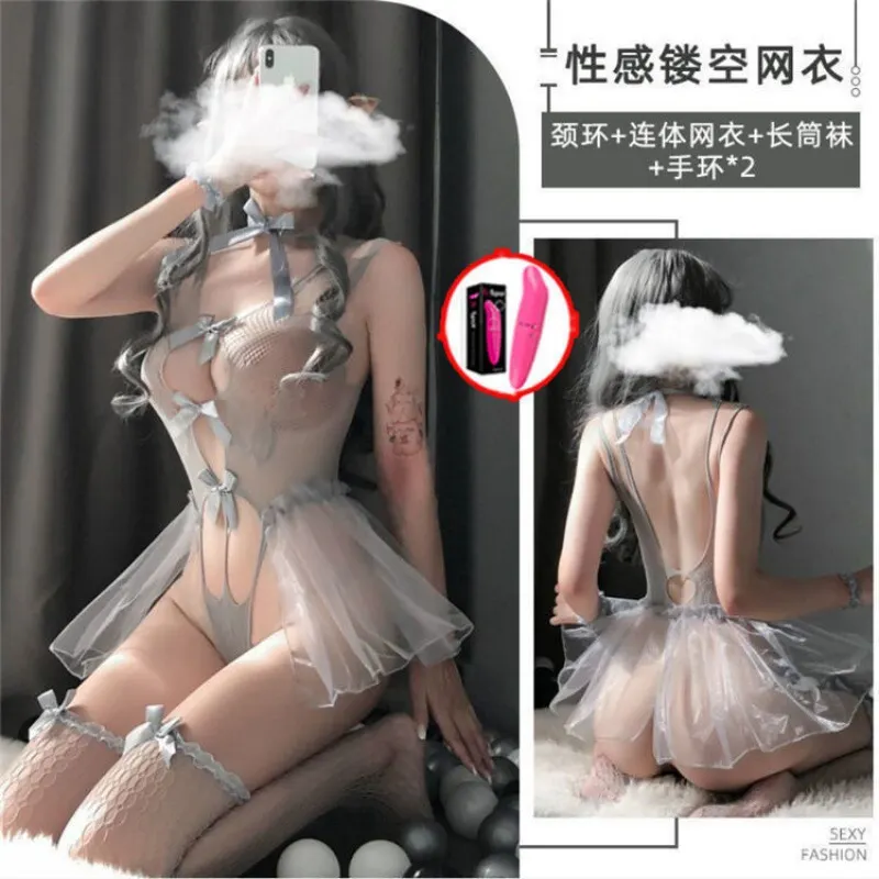 Churchf Tiffinty Lingerie Transparent Temptation Sexy Hot Pyjamas Dress Maid Uniform Free To Tease Flirting Passion
