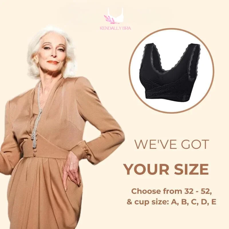 LAST DAY SALE 70% &ndash; Comfy Corset Bra Front Cross Side Buckle Lace Bras