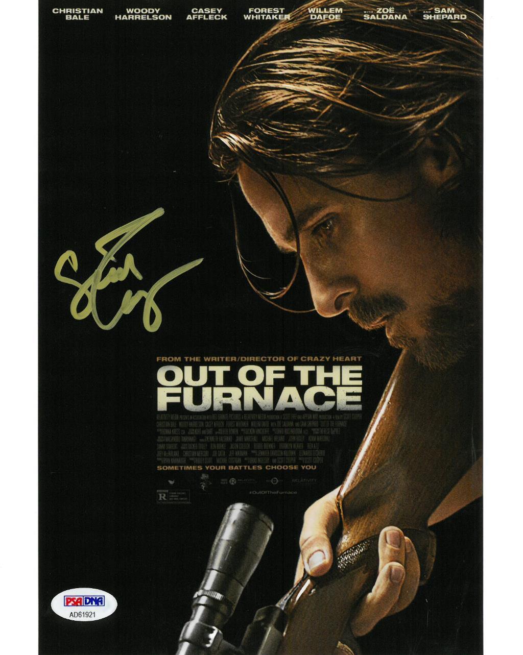 Scott Cooper Signed Out of the Furnace Autographed 8x10 Photo Poster painting PSA/DNA #AD61921