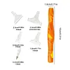 Resin Diamond Painting Point Drill Pen with 4 Various Tips Painting Arts 5D Point Drill Pen Diamonds Art Points Drills Pens for Nail Arts Rhinestone Decorations Cross-Stitch (Golden yellow)