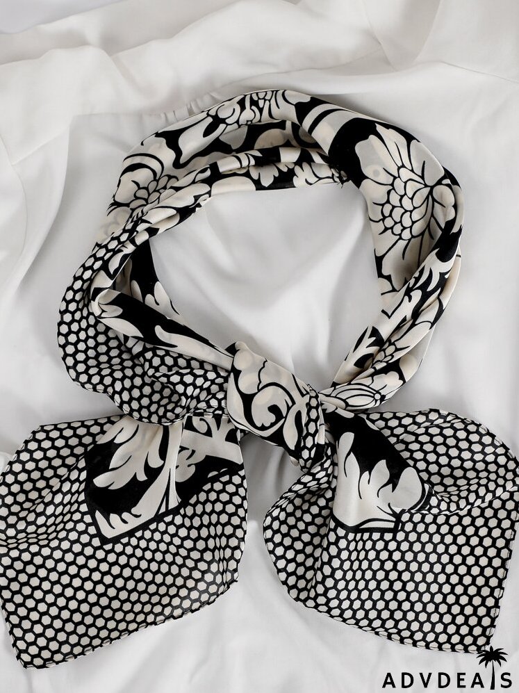 Flower Pattern Bandana