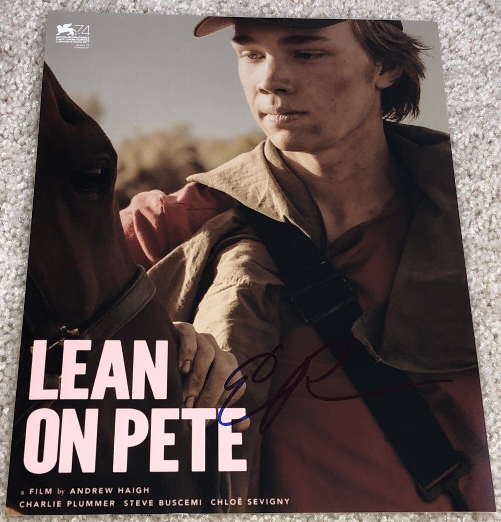 CHARLIE PLUMMER LEAN ON PETE SIGNED AUTOGRAPH 8x10 Photo Poster painting A w/EXACT PROOF