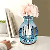 Papillon tridimensionnel en bois acrylique - Vase artisanal 5d bricolage