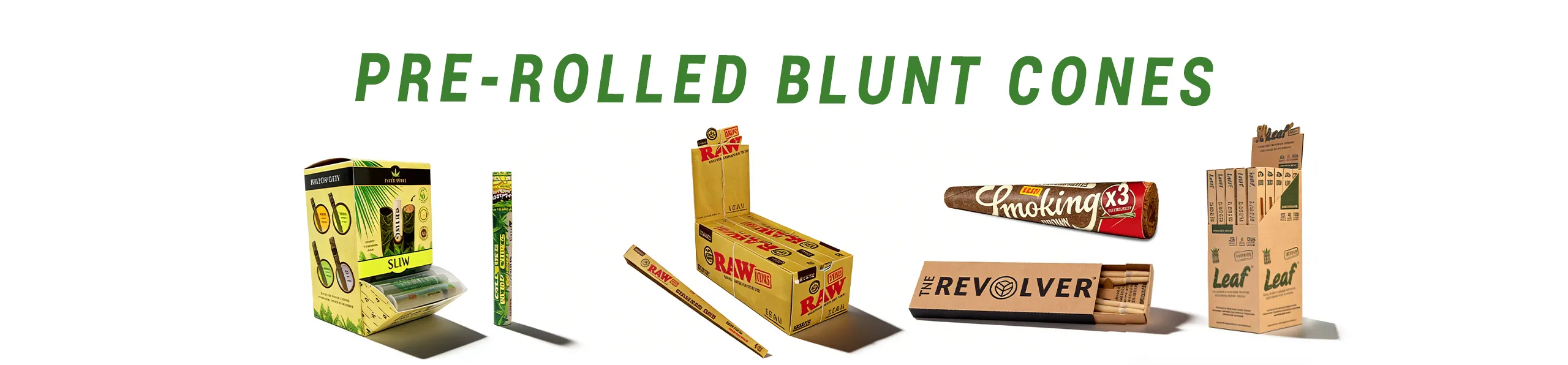 Pre-rolled Blunt Cones