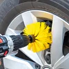 3Pcs Power Scrubber Drill Brush Attachment Set Electric Cleaning Scrub Brush Kit