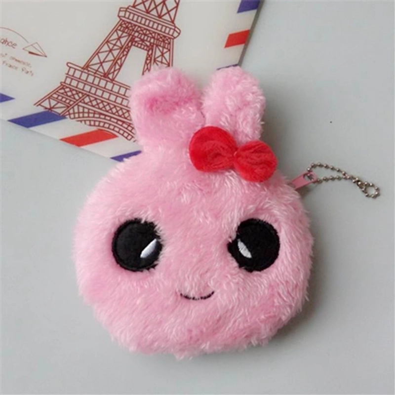 Fashion Cartoon Plush Cute Children Cat Danny Bear Purse Coin Bag Pendant