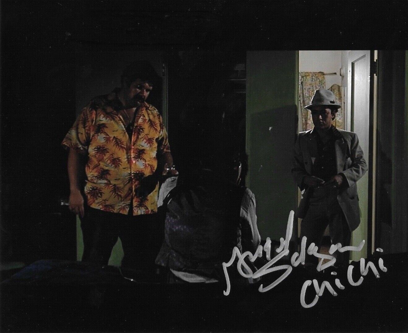 * ANGEL SALAZAR * signed 8x10 Photo Poster painting * SCARFACE * CHI-CHI * PROOF * 1