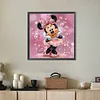 Diamond Painting -DIY Round Drill Pink Sparkle Ballerina Minnie