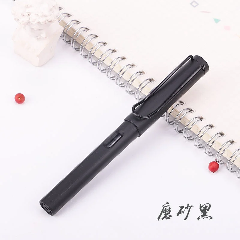 2020 New Arrival Creative Hollow Out Clip Plastic Fountain Pen Student Posture Correction 0.38mm 0.5mm Ink Pens Stationery