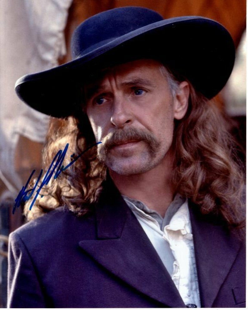 Keith carradine signed autographed deadwood wild bill hickock 8x10 Photo Poster painting