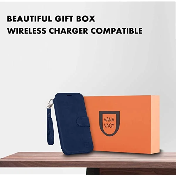 VANAVAGY iPhone SE 2022/iPhone SE 2020 Wallet /iPhone 8/iPhone 7 Wallet Case 4.7 inch