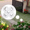 Plastic Brick Mold Reusable DIY Path Paving Concrete Brick Mould (Double 8 )
