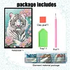 Diamond Painting Tiger Diary Book 50 Pages for Adults Kids