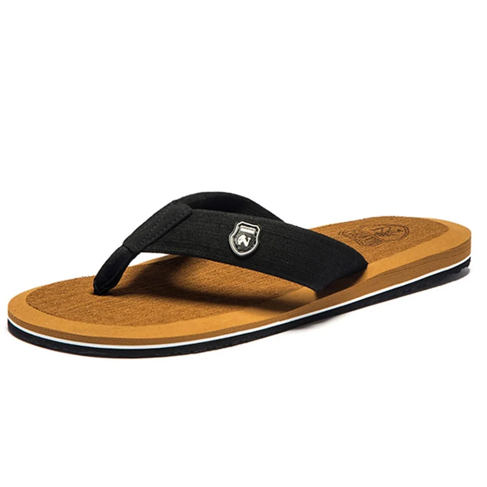 Brand Men Slippers Beach Shoes Comfortable Flip Flops Men's Sandals Summer Hot Sale Casual Shoes Good Quality Classic Shoes Men