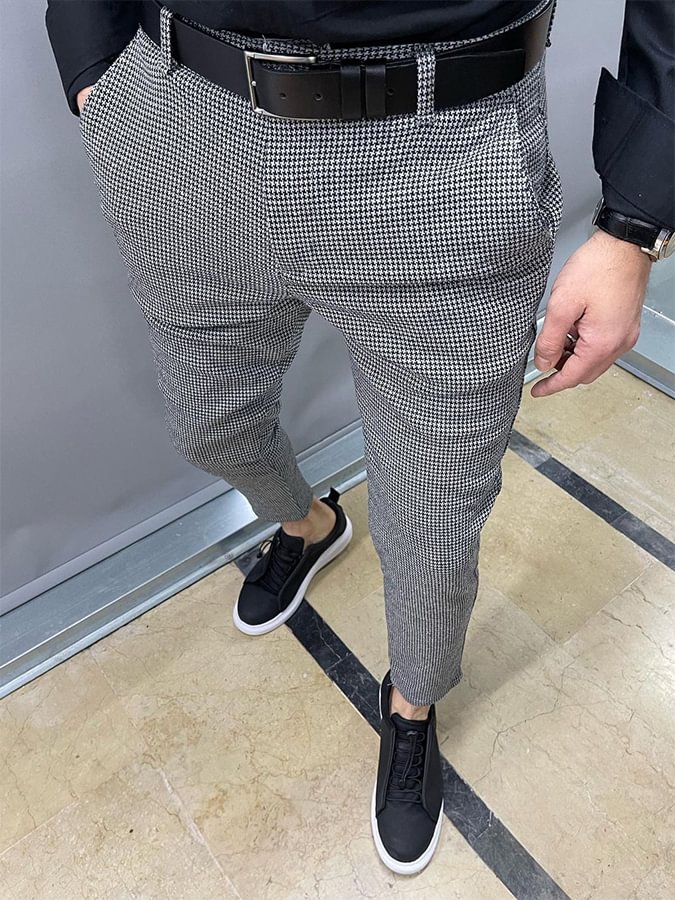 Men's Casual Gray Pants