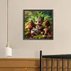 Groot-Peinture diamant ronde compl&egrave;te-40*40cm