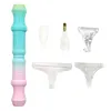 Colored Diamonds Painting Pen with Tip DIY Gradient Dotting Brush Set (Style A)
