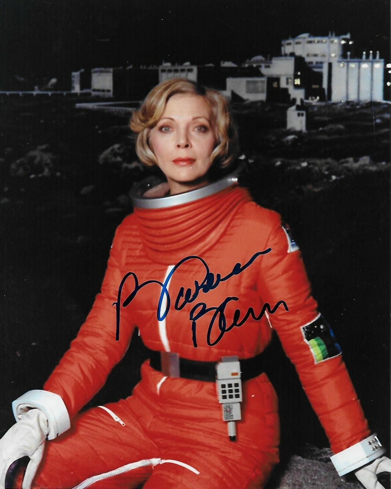 Barbara Bain Space 1999 Original 8X10 Photo Poster painting #20 signed in person @HollywoodShow