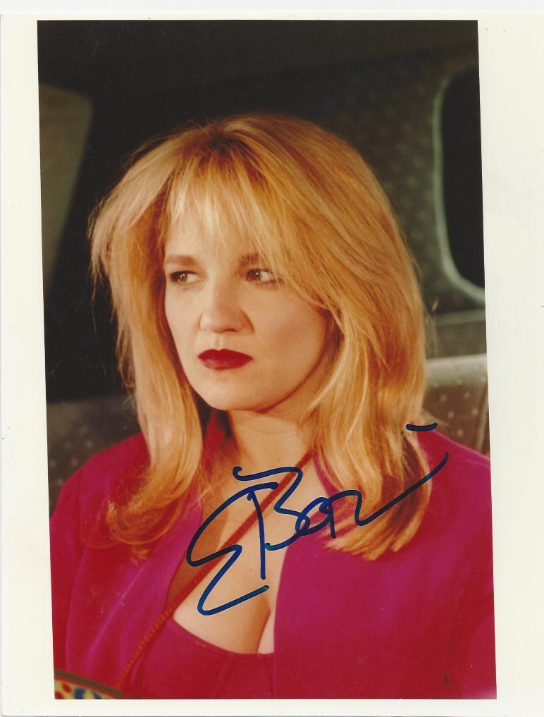 Ellen Barkin signed Photo Poster painting