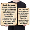 Like A Gas Station - Vintage Metal Signs - 20*30cm/30*40cm - Warning