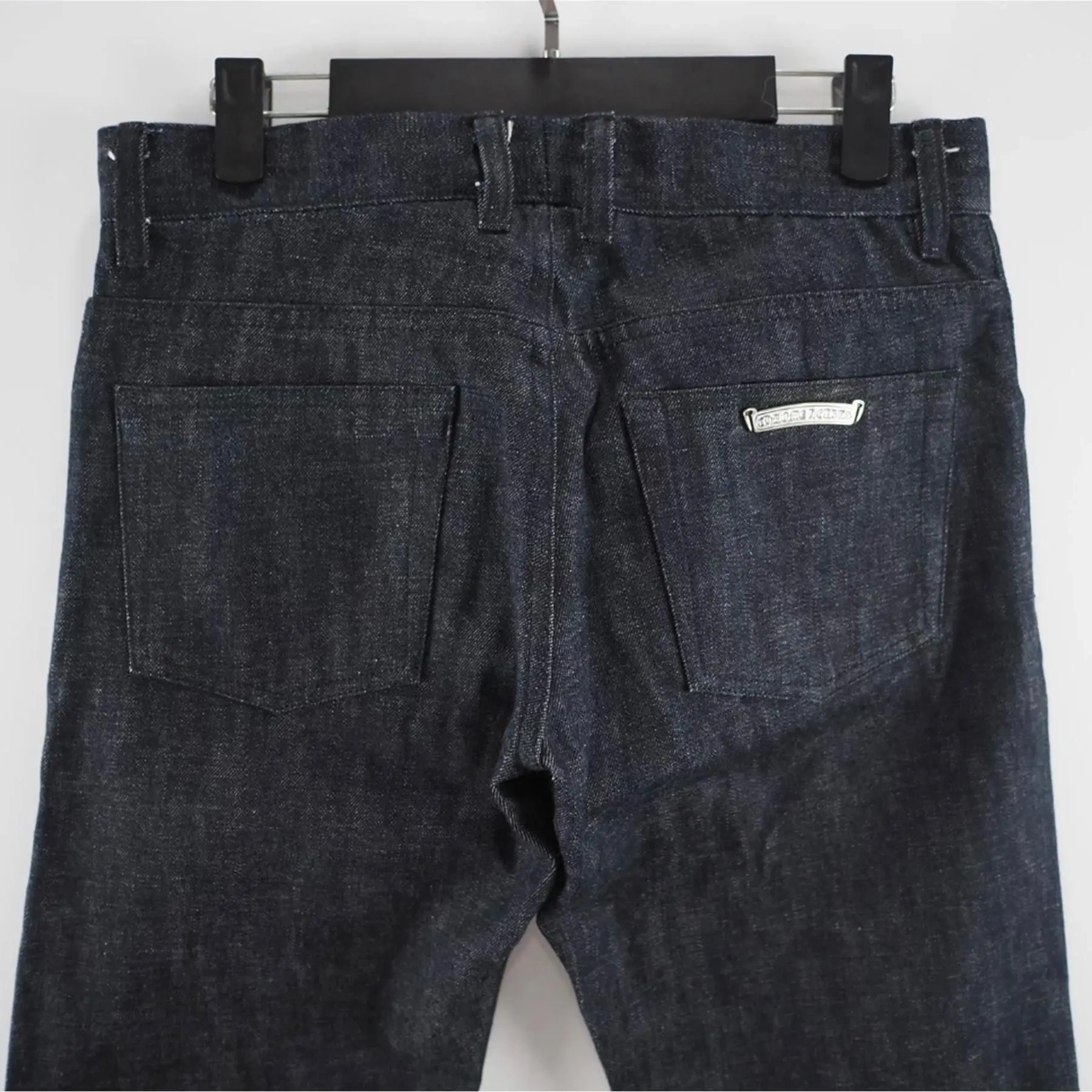 Dark Indigo Slim Fit Jeans - Waist Detail
