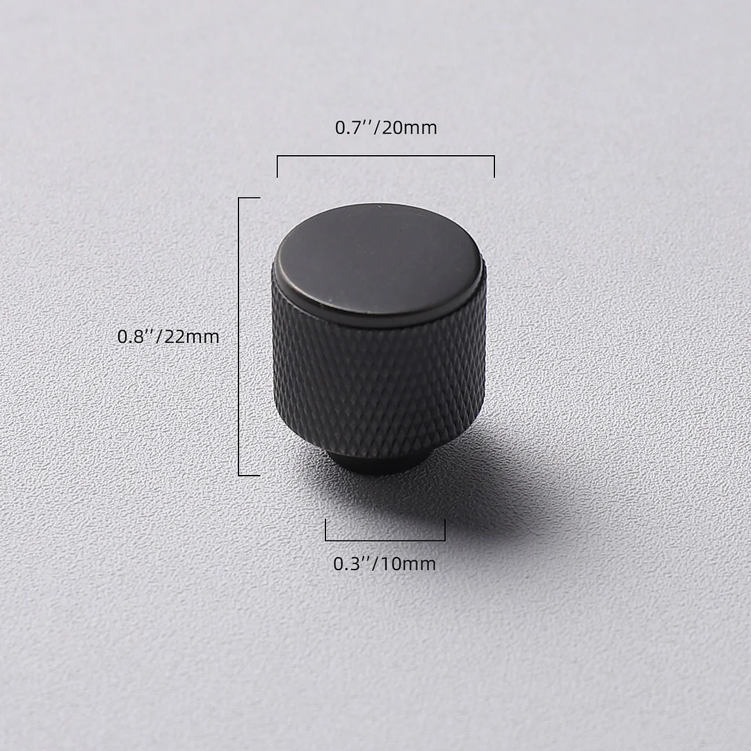 Josenart Knurled Bronze Cabinet Knob*5 JOSENART Josenart