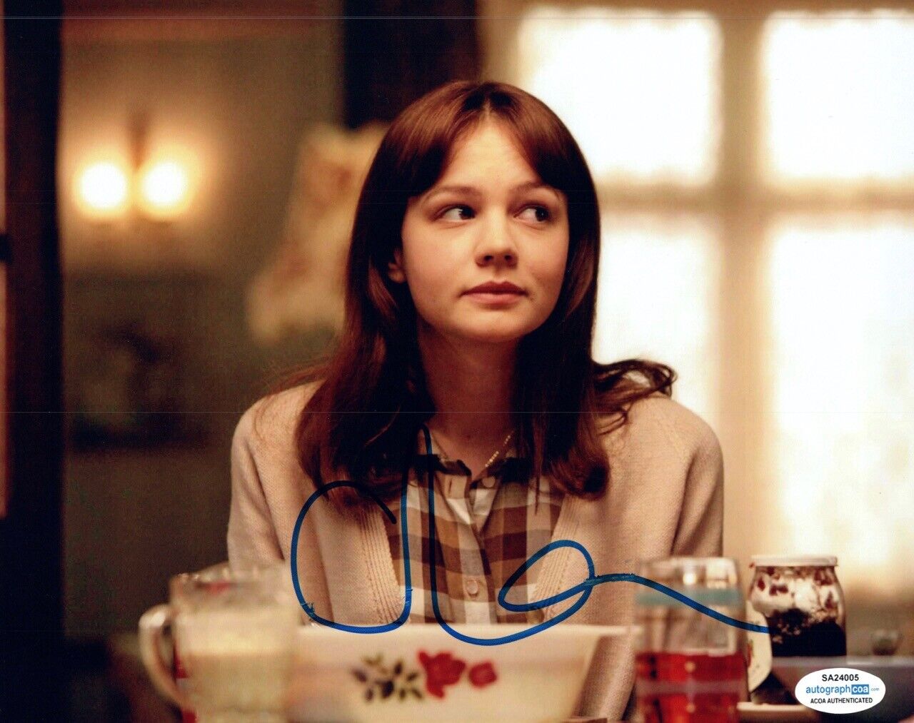 Carey Mulligan Signed Autograph 8x10 Photo Poster painting DRIVE Dr. Who Actress ACOA COA