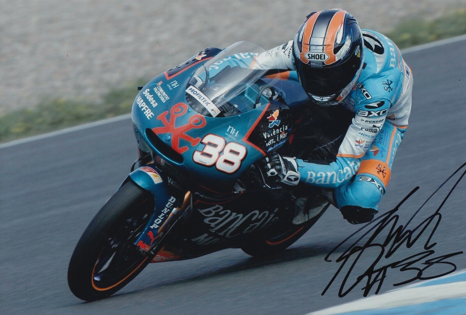 Bradley Smith Hand Signed 12x8 Photo Poster painting - MotoGP Autograph 1.