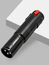 1/4 TRS Female To 3Pin XLR Male Stereo Audio Adapter Lockable Audio Cable Mic Cord Adapter Plug for Mixer Microphone Amplifier