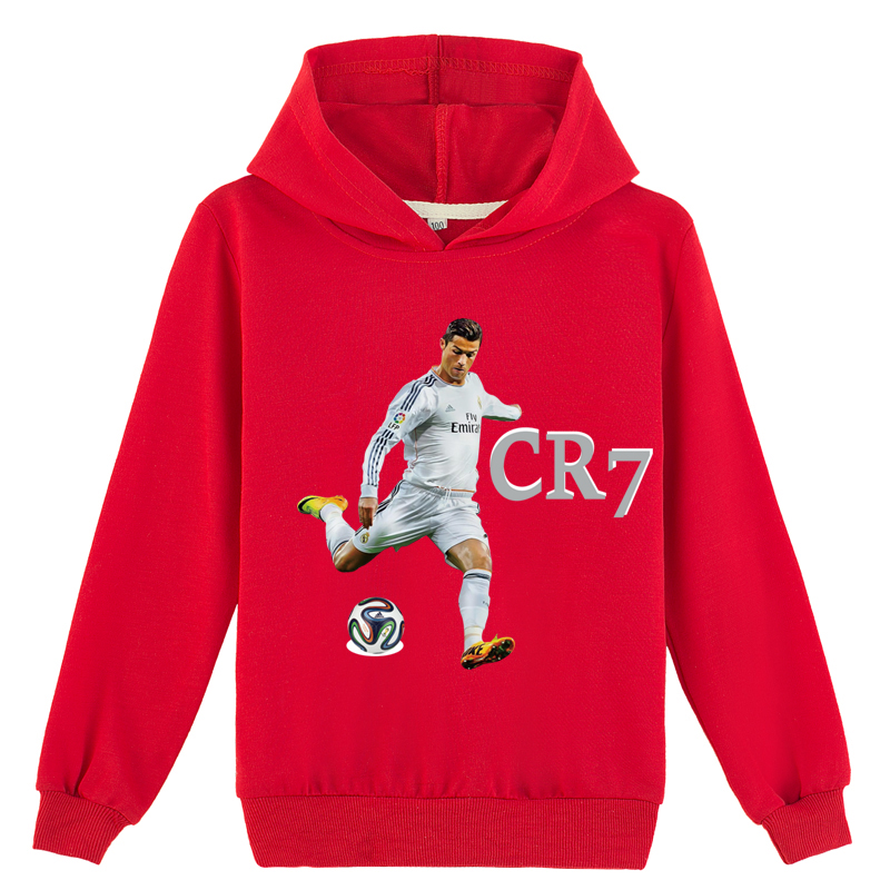 Mayoulove Cr7 Kids Hoodie - Stylish Cristiano Ronaldo Sweatshirt for Boys  Girls, Perfect for Sports  Casual Wear-Mayoulove