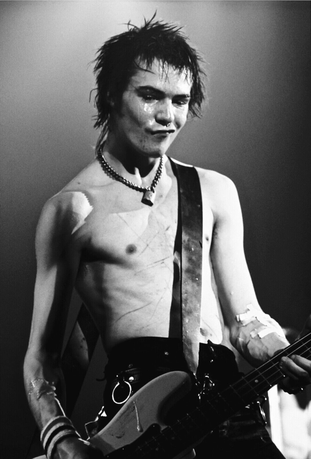 ???? SID VICIOUS 8x10 Photo Poster painting - sex pistols! ????