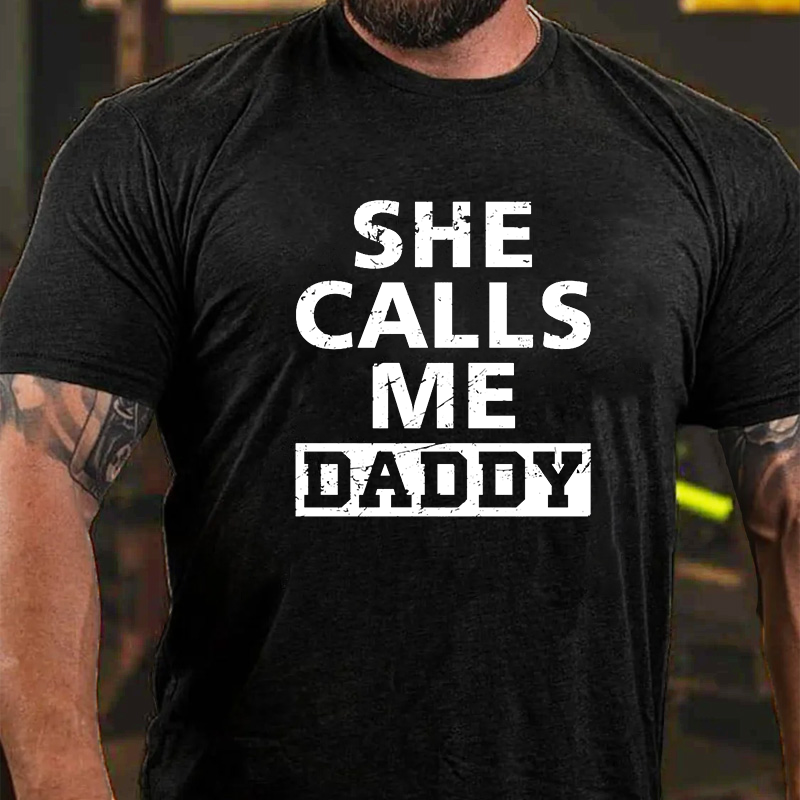 She Calls Me Daddy Vintage T-Shirt ctolen