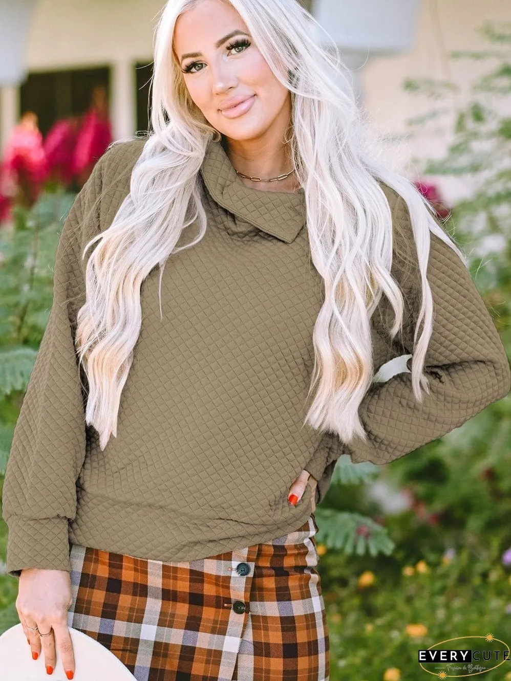 Asymmetrical Quilted Top