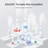 JISULIFE Mini Portable Wireless Humidifier Container Diverse Up to 7 Hours Automatic Shutoff Ultra Quiet USB Rechargeable Humidifier Suitable for Office/Bedroom/Plants
