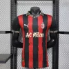 25/26 Player AC Milan Red Black Special Soccer Jersey